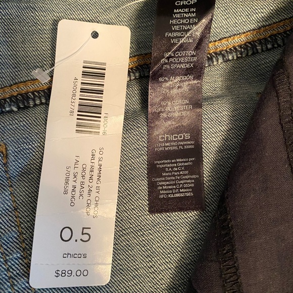 New Chicos Jean Capris - Picture 7 of 8